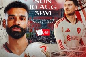 利物浦发布社区盾杯海报：萨拉赫、维尔茨、科纳特、麦卡出镜